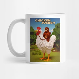Chicken-Jockey - Funny Bigfoot riding chicken #4 Mug